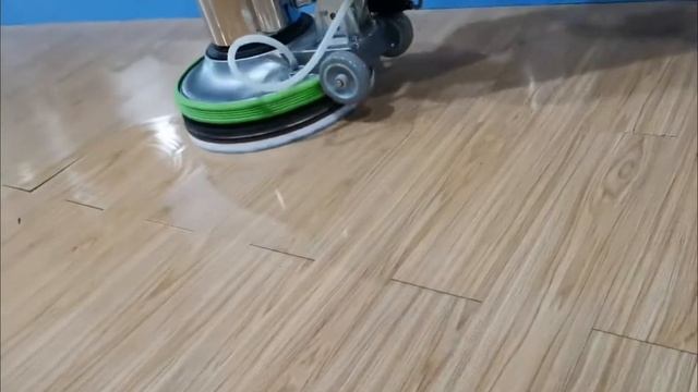 Wooden floor cleaning and polishing pad смотреть онлайн