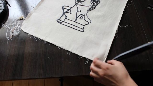 [Руковоство для чайников] Шопер с вышивкой смотреть онлайн