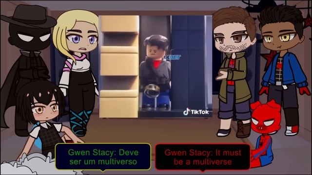 SpiderVerse React to The Future || Across The Spiderverse || Gacha React смотреть онлайн