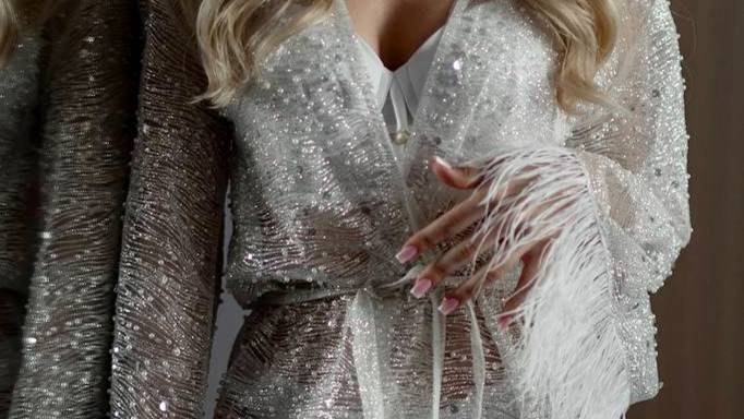 Как сшить Будуарное платье, Часть 5