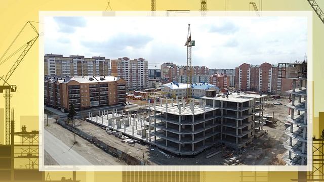 Фотоотчёт о ходе строительства многоквартирного дома - ул. Ленинского Комсомола, 77. смотреть онлайн