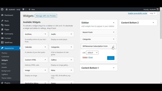 WordPress Plugin Example, WPNewsman смотреть онлайн