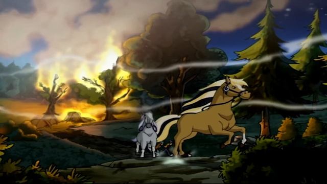 Лошадки Мультфильм, сезон 1, Лесной пожар | Лошадки / Страна лошадей / Horseland