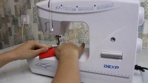 Швейная машинка DEXP SM-3500W. ШТОПКА