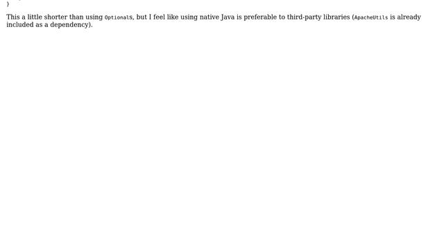 Code Review: Best practice to initialize instance variables for a POJO when values are null смотреть онлайн