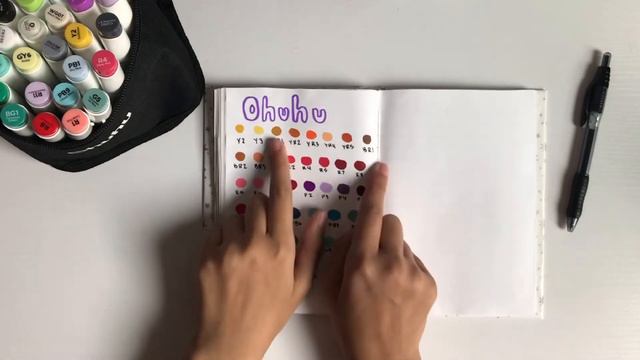 WORTH THE HYPE? - 48 ohuhu marker review смотреть онлайн