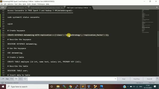 How to access Cassandra in FREE Spark 3 and Hadoop 3 VM | NoSQL | Data Making | DM | DataMaking смотреть онлайн