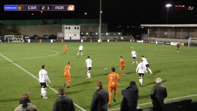 Carrick Rangers 4 - 1 Portadown | Danske Bank Premiership | 10/11/20 смотреть онлайн