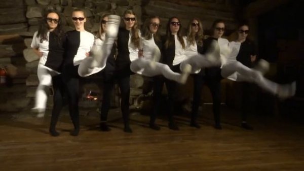 black and white dance