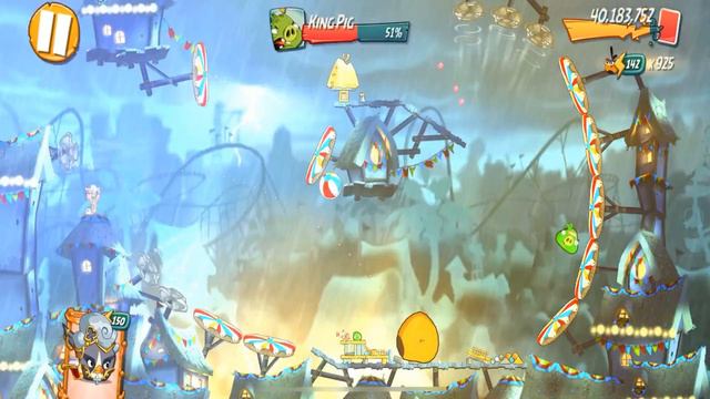 Angry Birds 2 AB2 King Pig Panic | TWO Tough levels inside!! смотреть онлайн