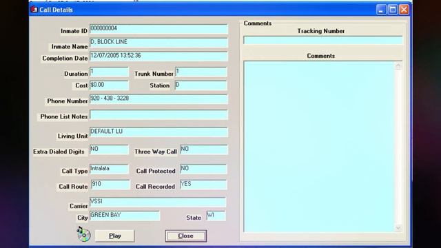 157. Steven Avery Call - 12-07-2005 @ 13:52
