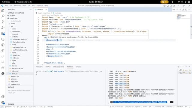 Converting HTML CSS Javascripts to React and React Router DOm смотреть онлайн