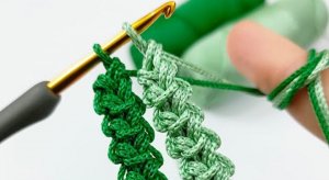Шнур крючком для сумки - Вязание крючком