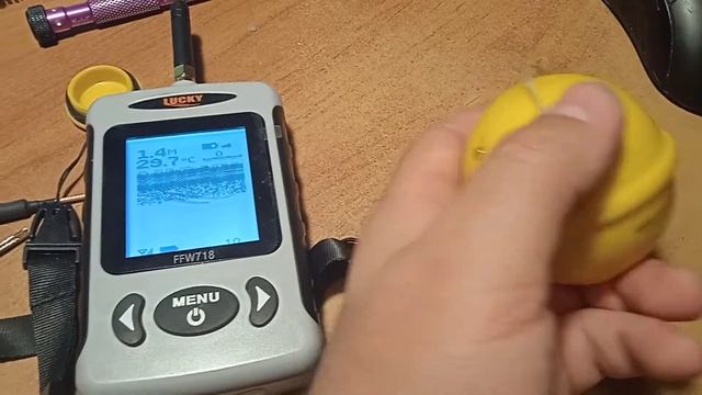 Эхолот Lucky Fishfinder FFW718LA смотреть онлайн