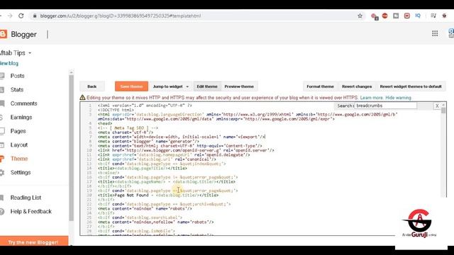How To Fix Breadcrumbs Error Data Vocabulary Issue In Blogger | Google Search Console |