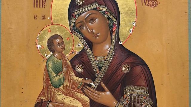 День памяти иконы Божией Матери "Троеручица" смотреть онлайн