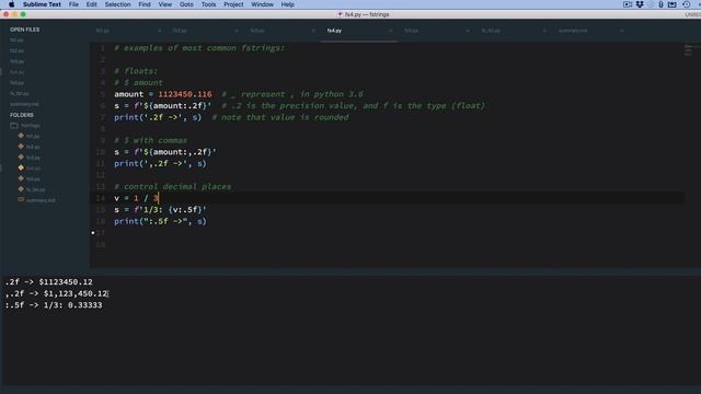 Python f-strings. Formating faster and better смотреть онлайн