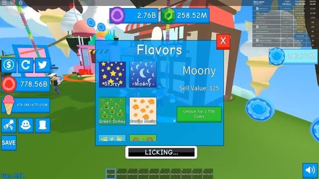 Крутые коды и новая доминус шапка в симулятор мороженого роблокс ICE CREAM SIMULATOR Roblox смотреть онлайн