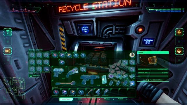 System Shock Remake Beta Demo Recycle Station смотреть онлайн