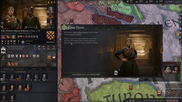 Forming The Russian Empire In Crusader Kings 3 (CK3 Lets Play Part 17) смотреть онлайн