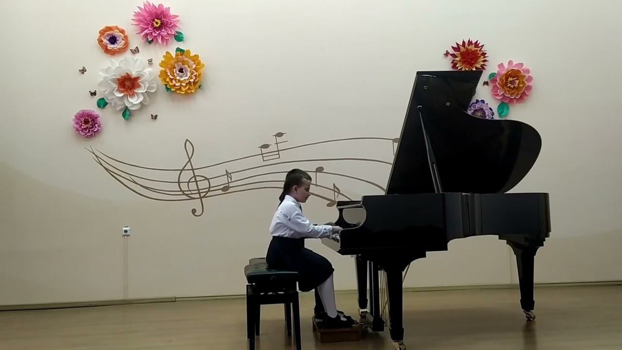 Ж. Металлиди "Веселое шествие" Тимофей Радишевский, Злата Заворина ДМШ Барабинск смотреть онлайн