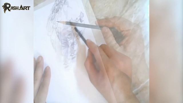 3D РИСОВАНИЕ КАРАНДАШОМ БЮСТ (RASHART) смотреть онлайн