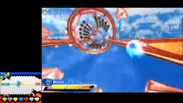 Sonic Generations 3DS - Special Stage 3 in 0:48.03 (TWR) смотреть онлайн