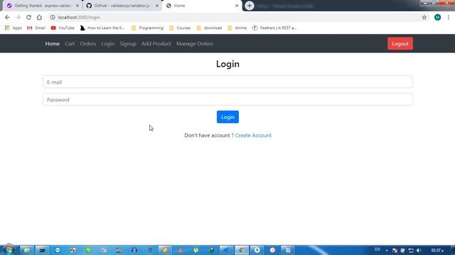 [Arabic] Node JS #33- Online Shop - Task 1 - نود جي اس - متجر ألكتروني - تدريب 1 смотреть онлайн