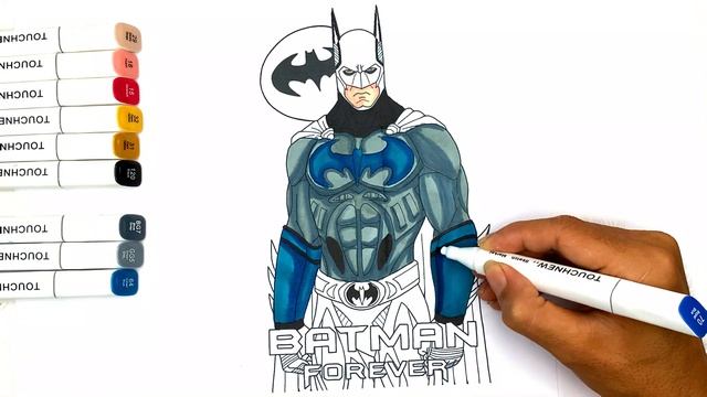 BATMAN Coloring Pages | Awesome Batman Forever Coloring Pages смотреть онлайн