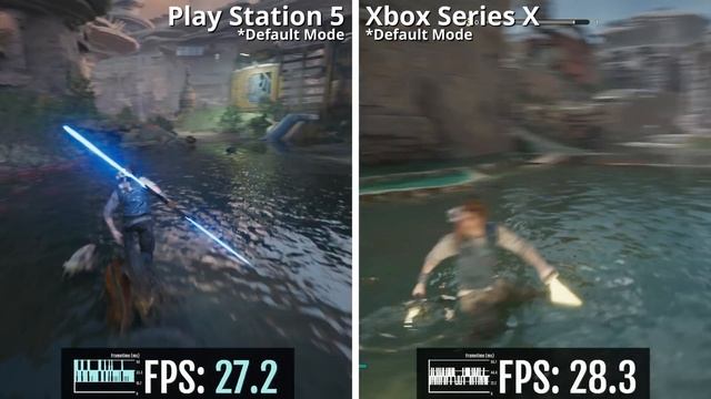 ? De Nuevo MEJOR EN PS5 | Star Wars Jedi Survivor PS5 vs Xbox Series X [FPS + Resolucion] смотреть онлайн