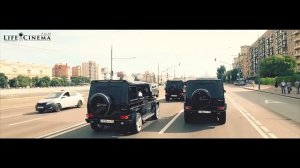 Выпускники академии ФСБ празднуют окончание учебы на гелендвагенах