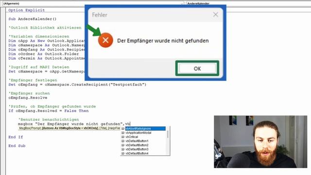 Outlook Termin in anderem Kalender erstellen | Excel VBA смотреть онлайн