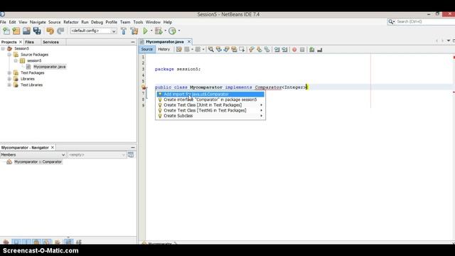 comparator interface in Java--Part1 смотреть онлайн
