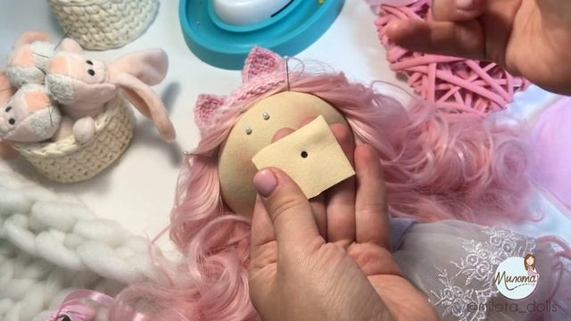 Рисуем личико кукле за 3 минуты смотреть онлайн