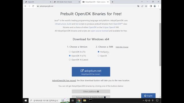 OpenJDK 설치 | 자바 개발환경 구축 | JAVA 프로그래밍 смотреть онлайн
