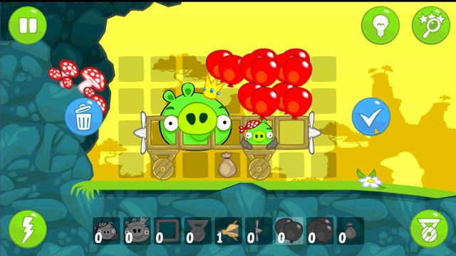 Bad Piggies When Pigs Fly 15 - 20 Level