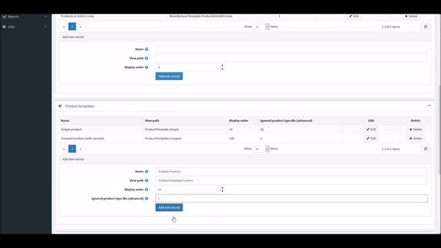 Adding a new product template in nopCommerce смотреть онлайн