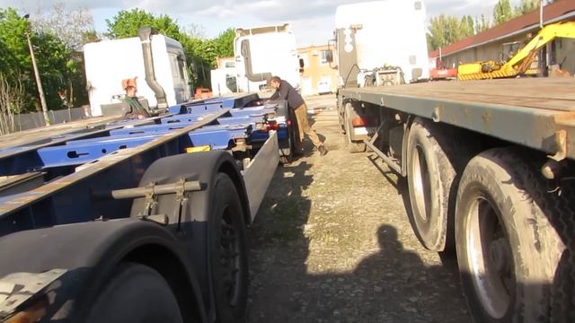 сцепка из двух полуприцепов Часть 4. Изготовление 0675562175 смотреть онлайн