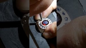 Как самому вставить камни в перстень #EOKJ