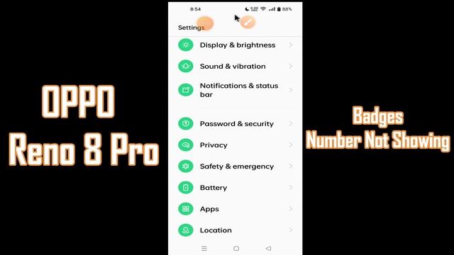 Oppo Reno 8 pro App Icon Badges Not Showing Problem Fix || Icon Problem Fix смотреть онлайн