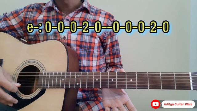 Papa Kehte Hain Bada Naam Karega| Father's Day SPECIAL| On Guitar Single String☝🏻 смотреть онлайн