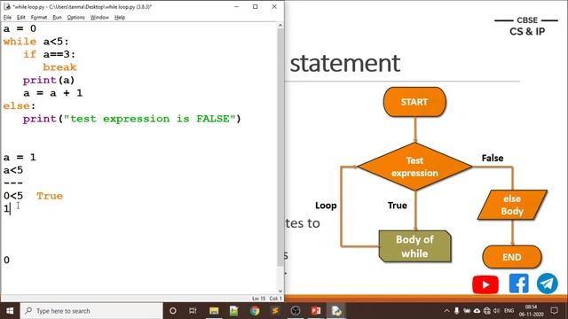 While Loop | Iterative Statement in Python | Class 11 CS / IP смотреть онлайн