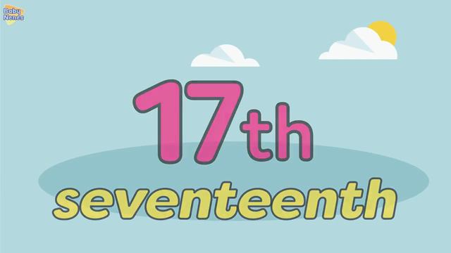 Ordinal numbers in English смотреть онлайн