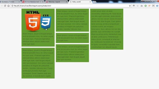 jQuery Masonry Eklentisi Kullanımı смотреть онлайн