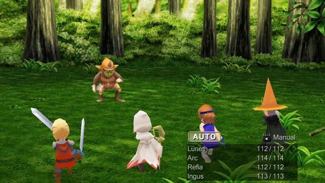 Final Fantasy III [PC] Playthrough #005, Basic Wind Crystal Job Leveling (2/2); Sasune Monsters смотреть онлайн