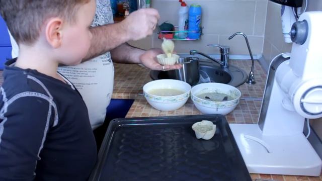 Как приготовить Вкусный Домашний КЕКС - простой рецепт от папы!!!!