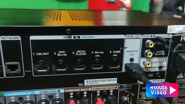 Receiver Denon AVR-X1100W # Episódio 01 Overview e Conexão смотреть онлайн