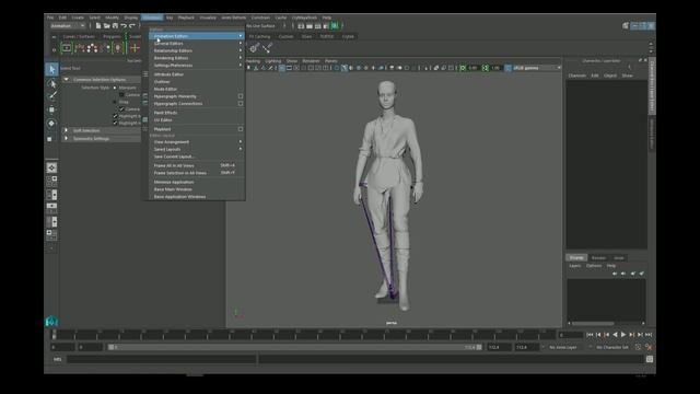 Retargeting animations with HumanIK rig in Maya смотреть онлайн