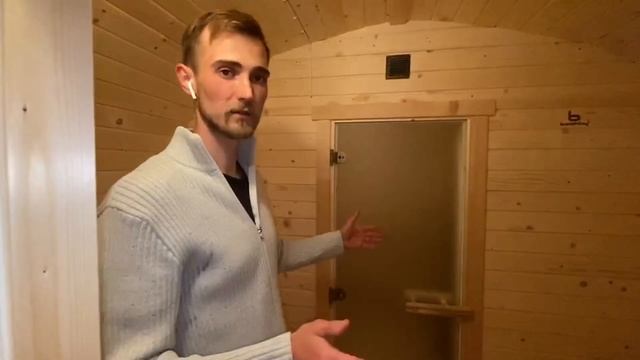 СПА комплекс в лесу. Русская баня с купелью. Квадро баня Эксклюзив-СВ от Bochky ru смотреть онлайн