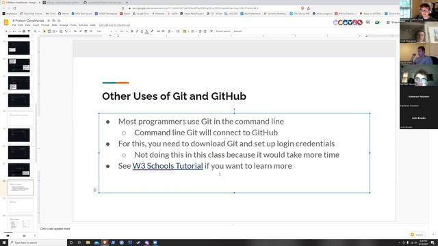 Aspie Bootcamp Python Week 3: GitHub and Conditional Statements смотреть онлайн